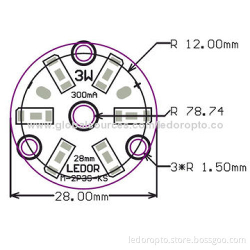 LD 3W ODM 5630/2835/3014/5050 SMD LED Module, Smart Design and High-performance